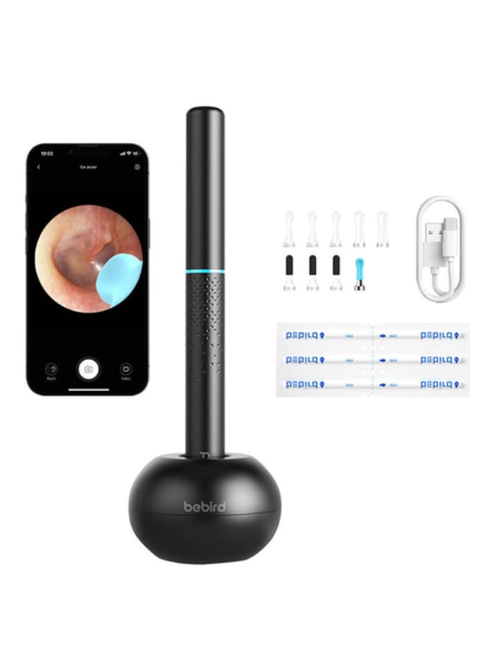 M9 S Smart Visual Ohrreiniger mit Kamera Schwarz