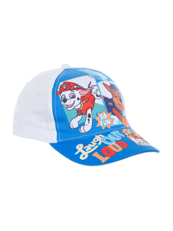 Cap Sommer Kappe Rubble, Marshall und Chase in Weiß