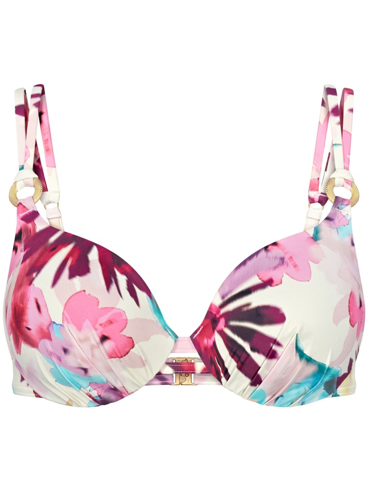 Bügel-Bikini-Top Summer Fleur in PINK - DARK COMBINATION