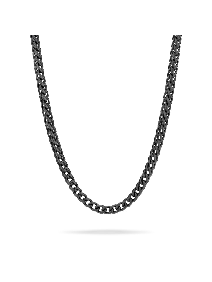 Halskette The Foxtail Chain in schwarz