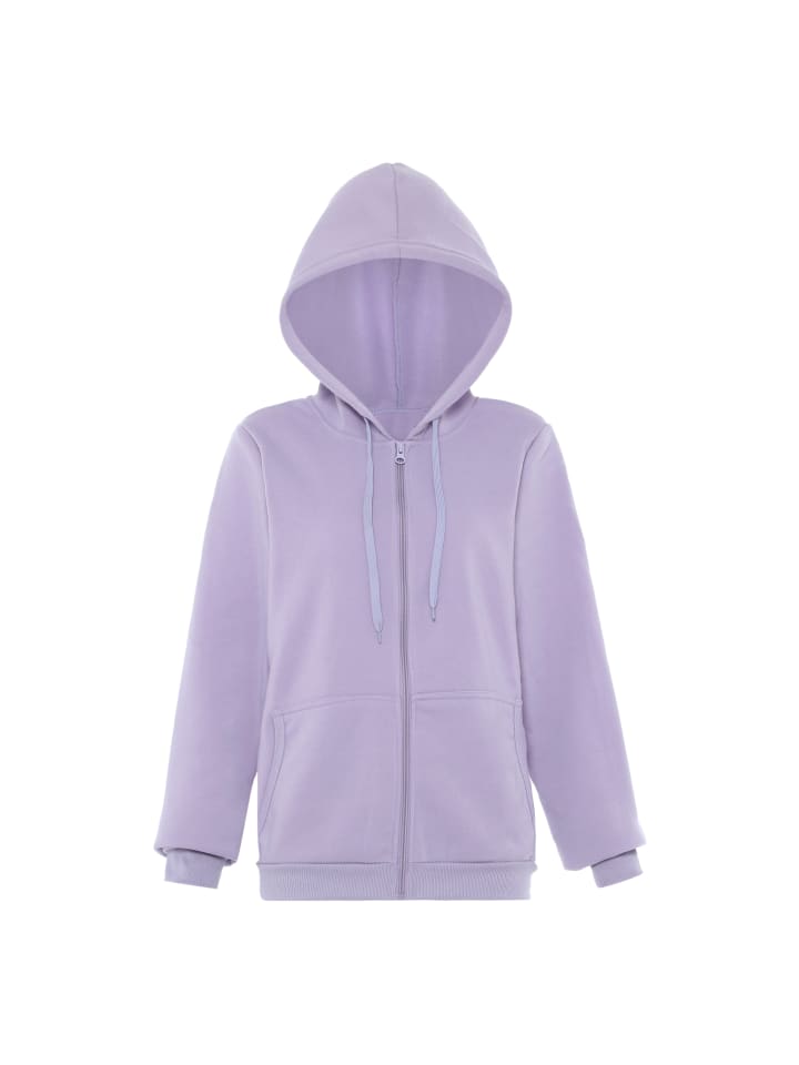 Damen Kapuzenjacke in Lavendel