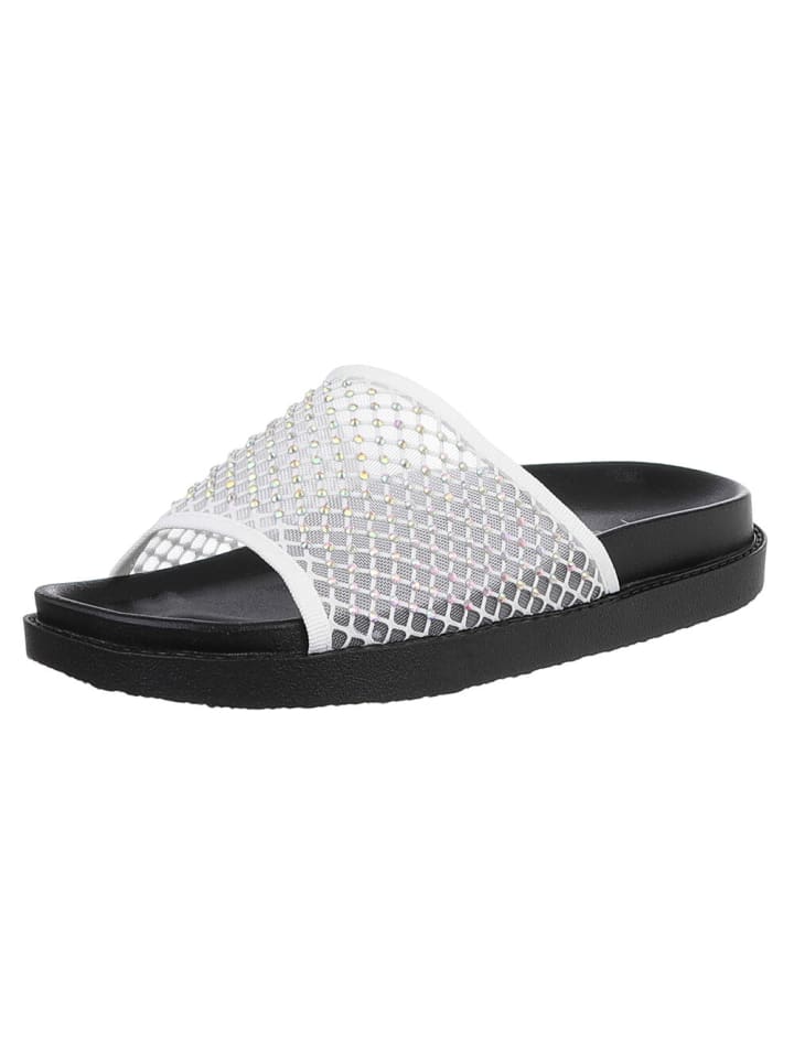 Sandale & Sandalette in Weiß und Schwarz