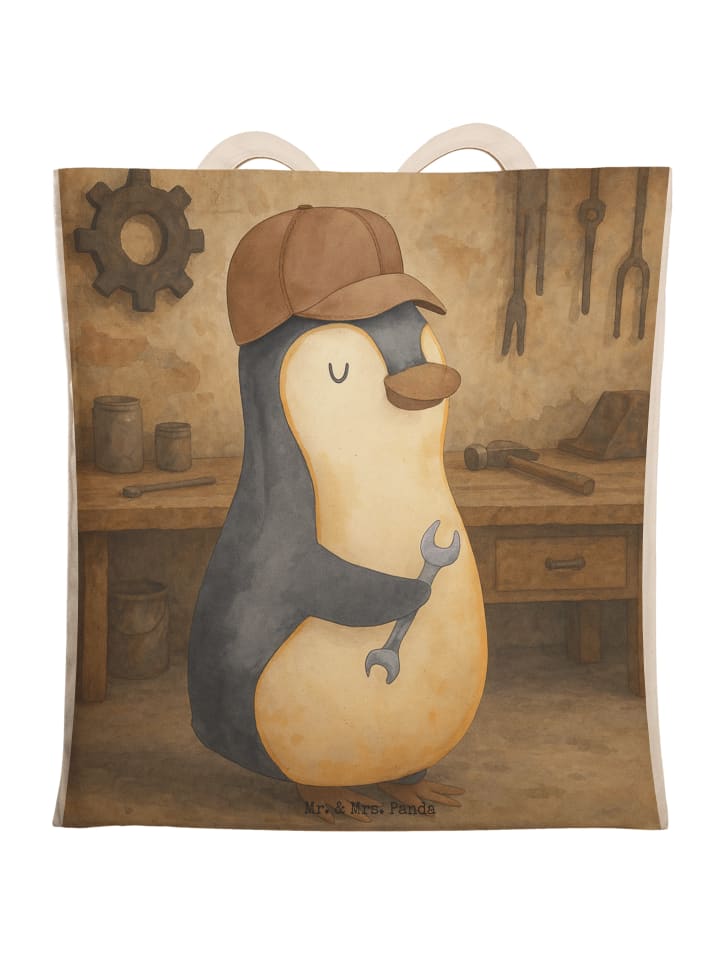 Tasche Wenn Papa es nicht reparieren kann, sind... in Weiß