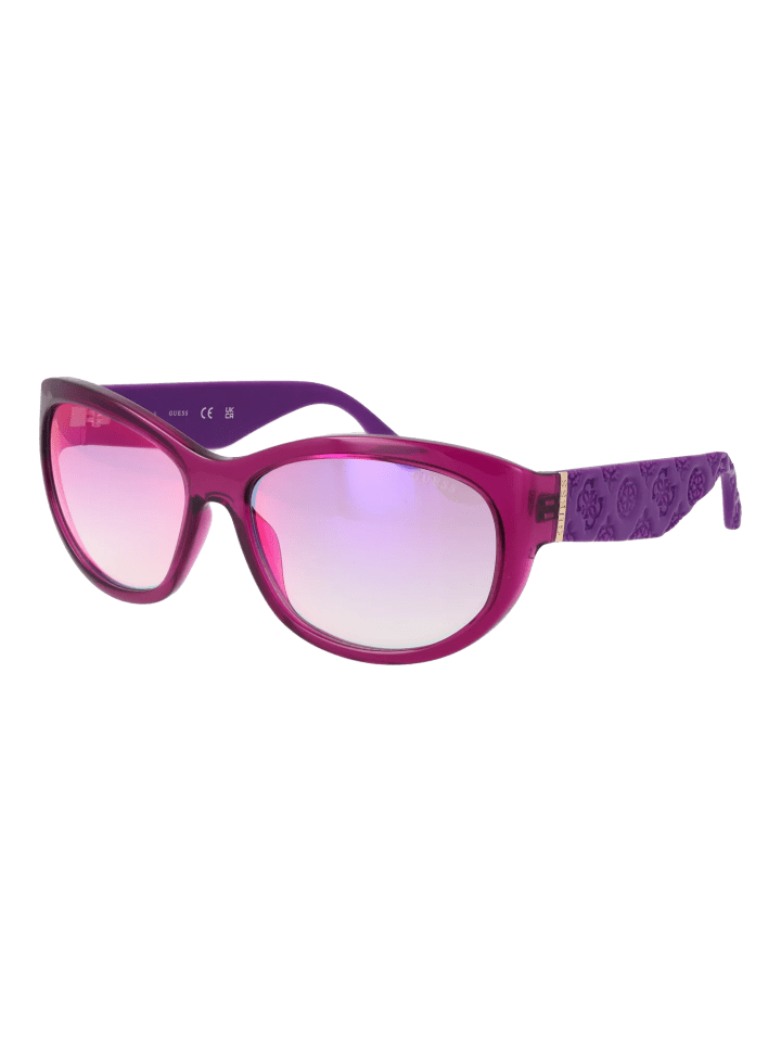 Damen Sonnenbrillen Oval Lila