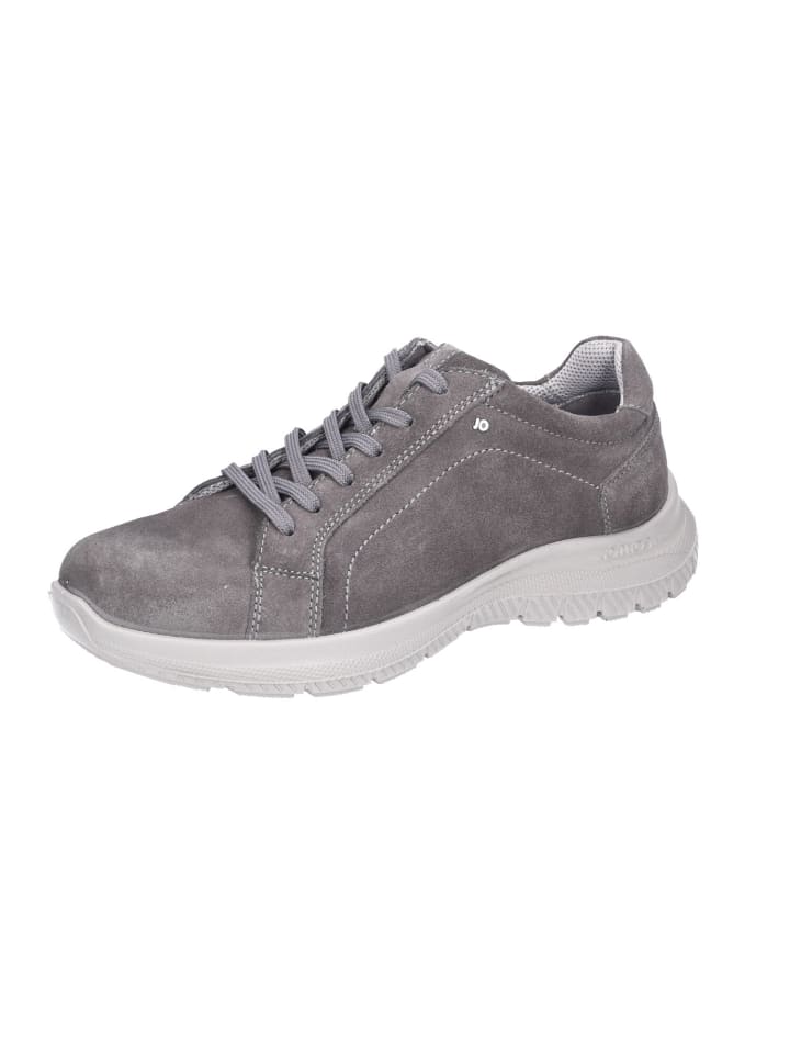 Sportlicher Schnürschuh in schwarz