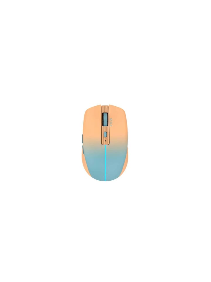 Inca Maus 1600 DPI Wireless Bluetooth 6D Taste 500mAh Akku in Orange