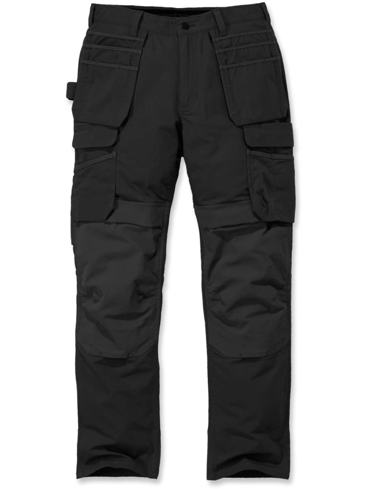 Arbeitshose "Steel Multipocket 103337" in Schwarz