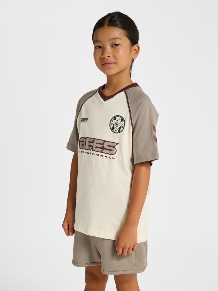 T-Shirt Hmljr Reg Kinder in TOFU