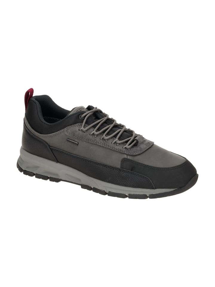 Komfort Schnürschuhe in Grau