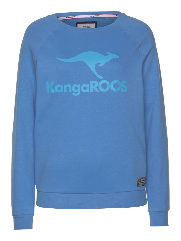Sweatshirt in blau