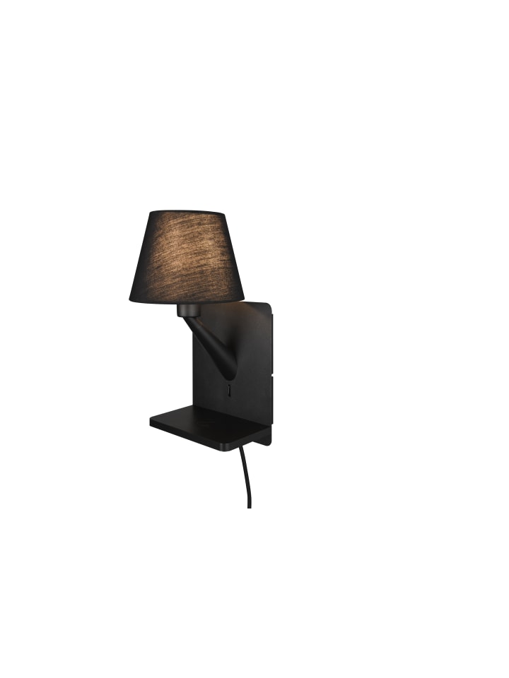 Wandleuchte COMFORT in schwarz matt