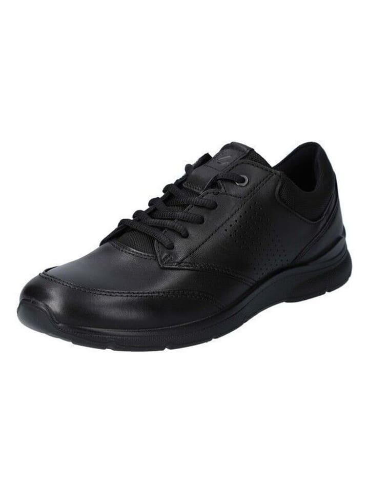 Schnürschuh Irving in black/black