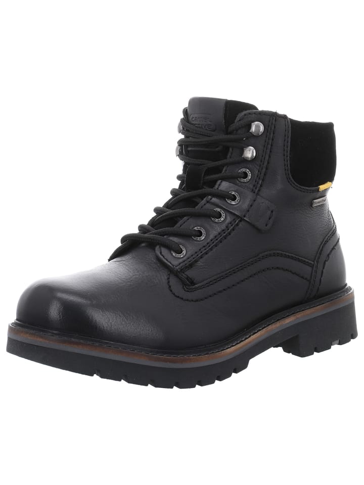 Stiefelette in schwarz