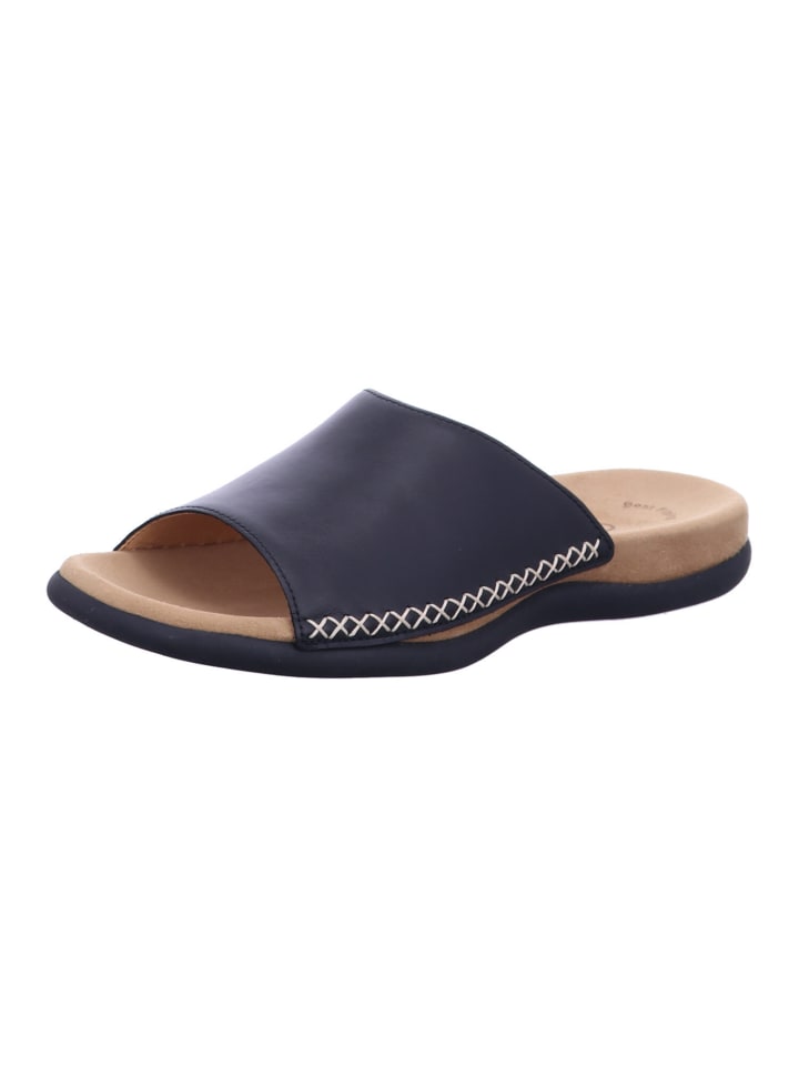 Pantolette in schwarz