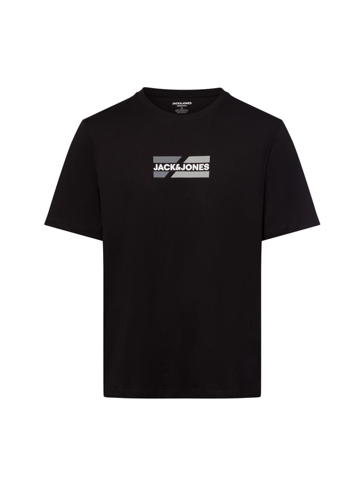 T-Shirt JJEcorp in schwarz