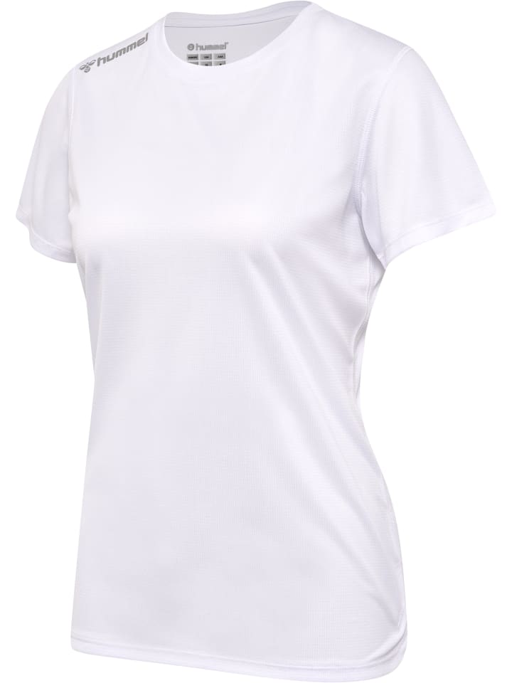 T-Shirt Hmlrun Laufen Damen in WHITE
