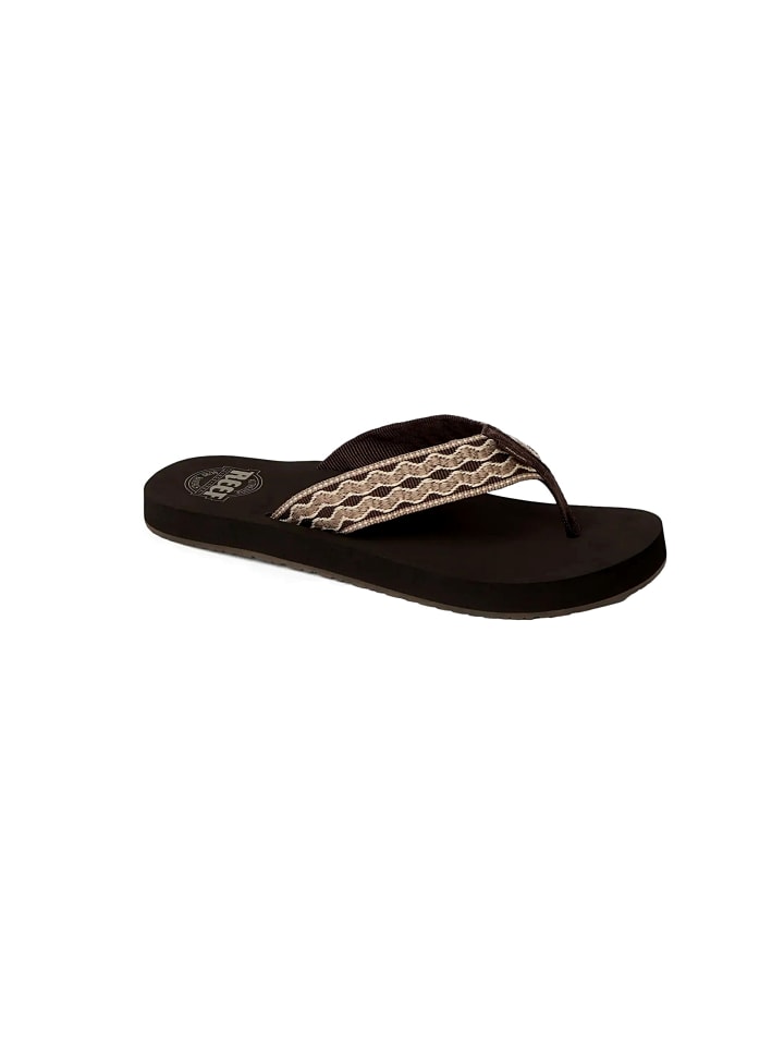 Pantolette 'SMOOTHY' in braun