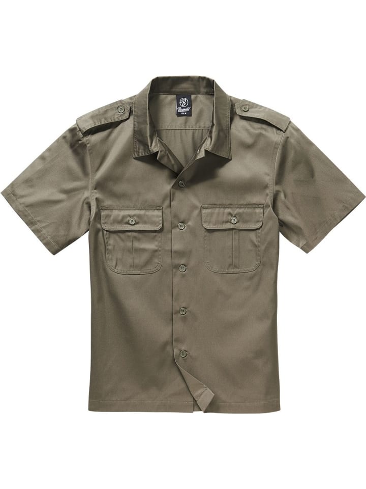 Hemd "Us Shirt Short Sleeve" in Grün