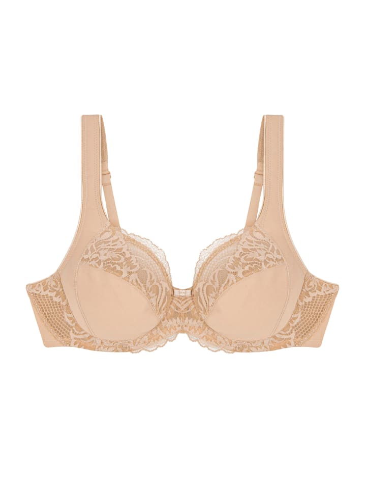 Bügel-BH Modern Lace & Cotton in Neutral Beige