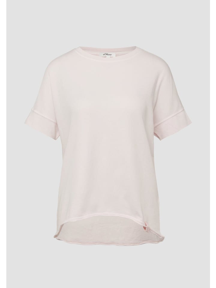 T-Shirt in 4116_zartrosa