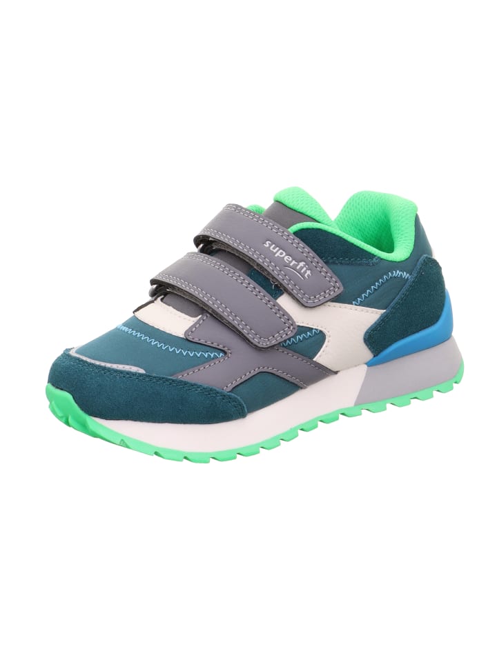 Halbschuh DASH in Grün/Hellgrün