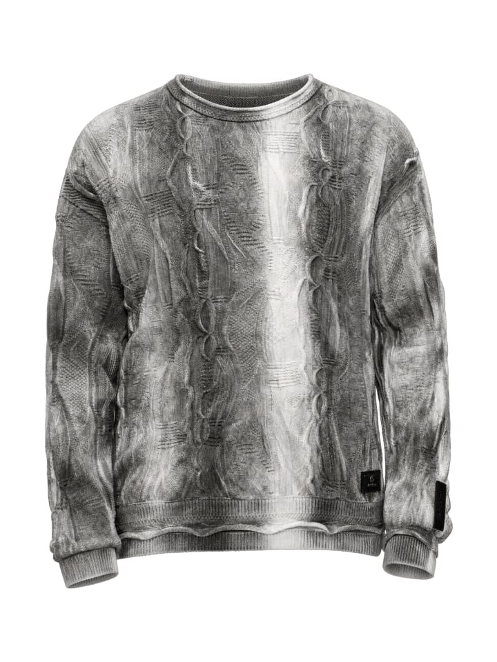Strickpullover Fioritto in Schwarz
