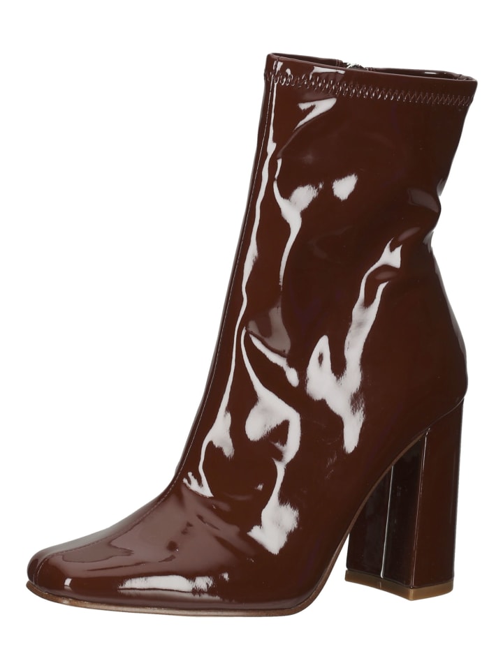 Stiefelette Cognac