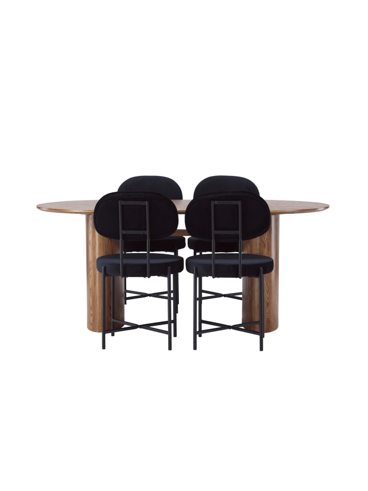 Schwarz 90 x 180 cm