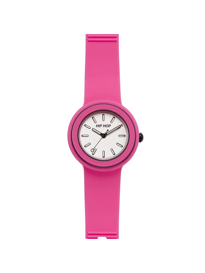 Analoguhr hero.dot bezel pink