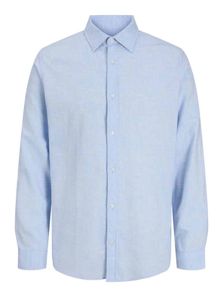 Hemd in Chambray Blue
