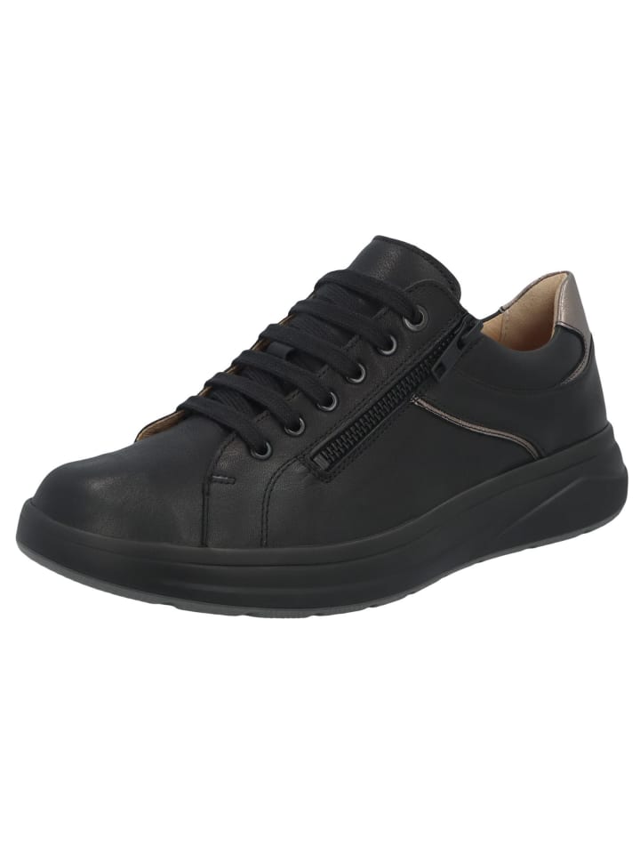 Damen- Schnürschuhe Karima Weite H + K in Schwarz