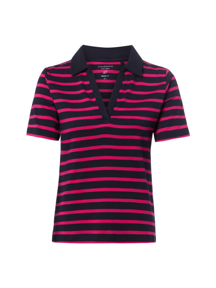 T-Shirt in marine pink - 0012