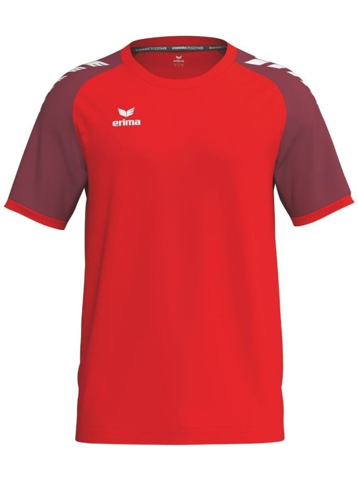 Sportshirt "Wings Jersey Shortsleeve" in Rot
