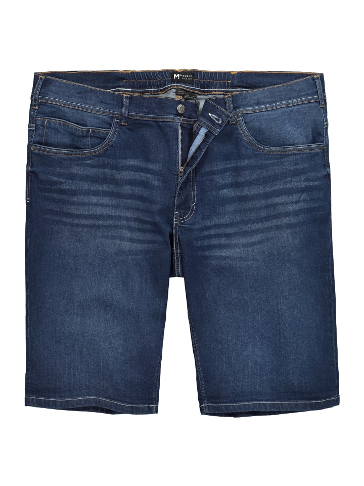 Bermuda in dark blue denim