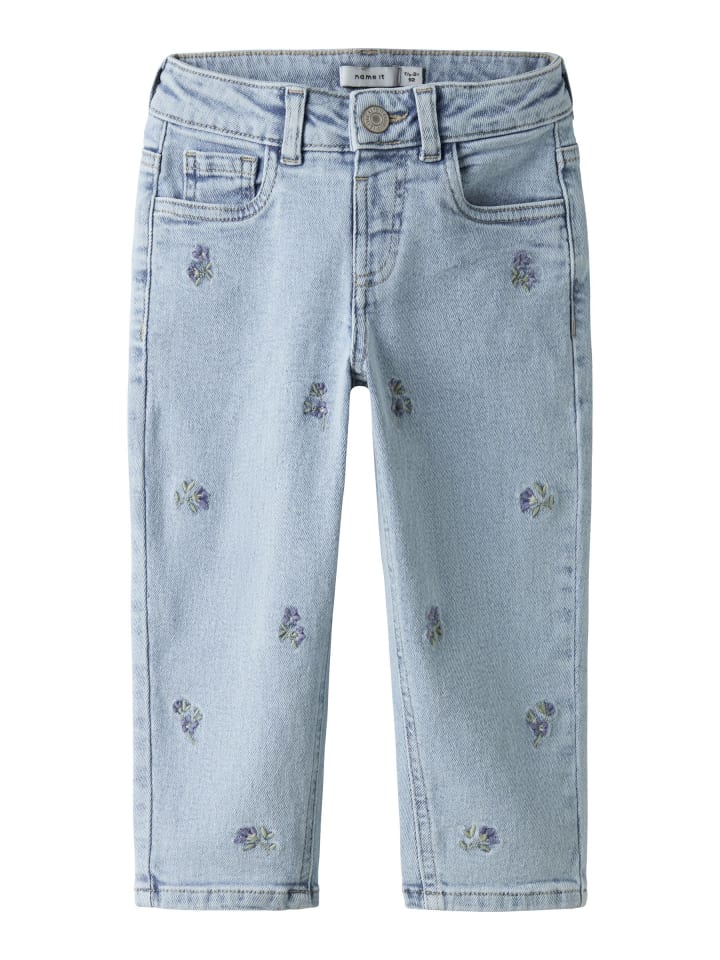 Jeans in Light Blue Denim