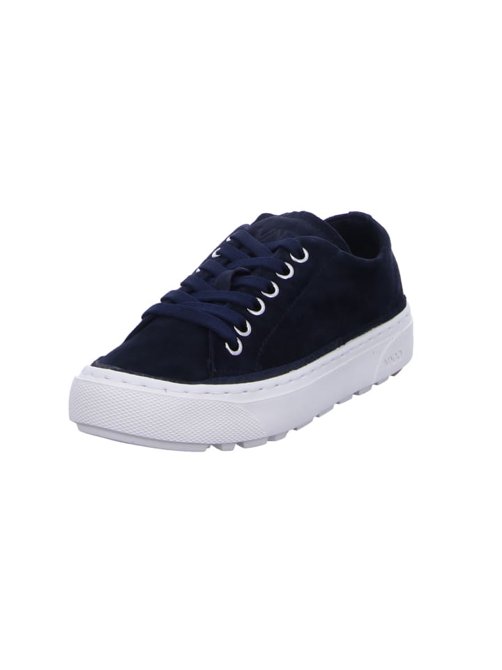Schnürschuh in blau