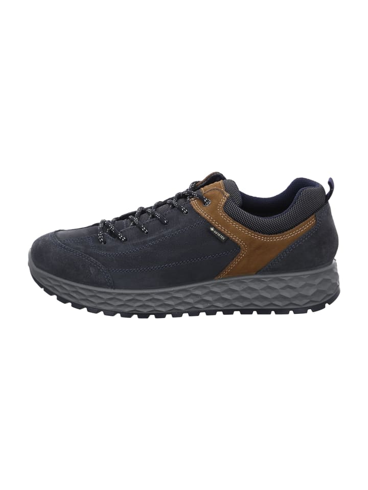 Komfort Schnürschuhe in Blau