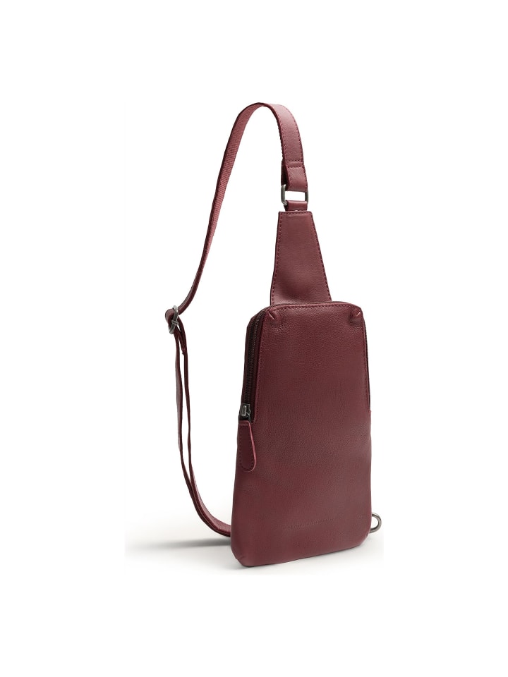 Isley Sling Bag Leder 25.5 cm berry