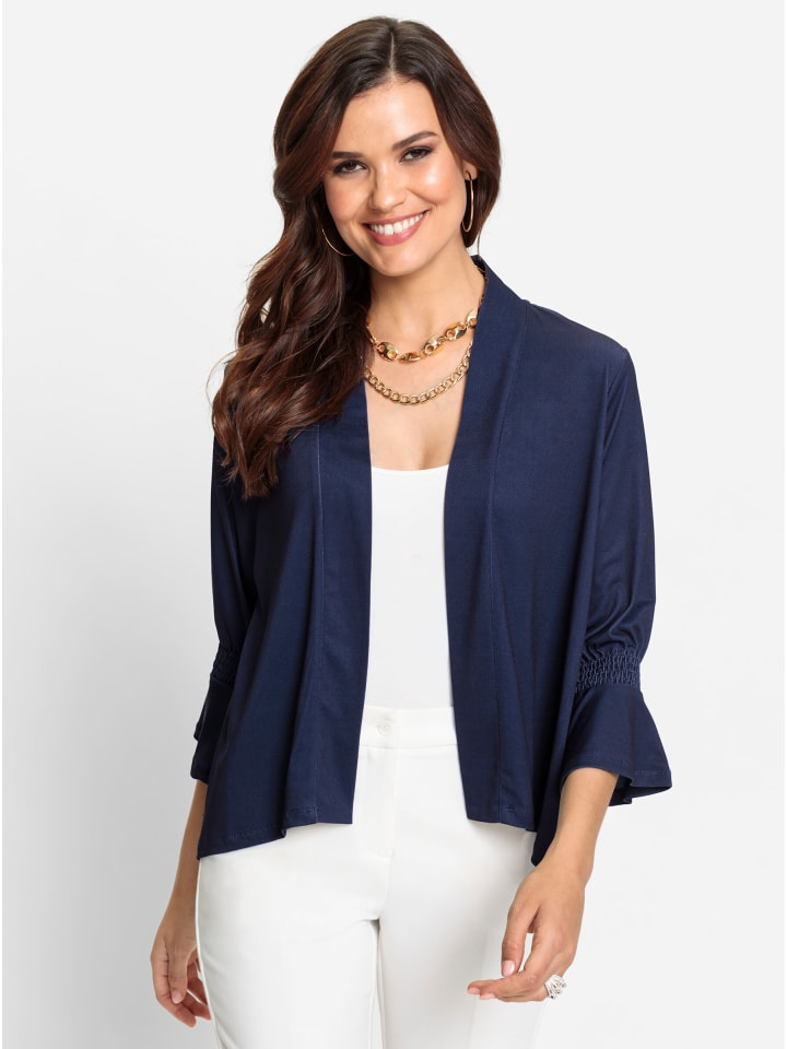 Shirtjacke in marine