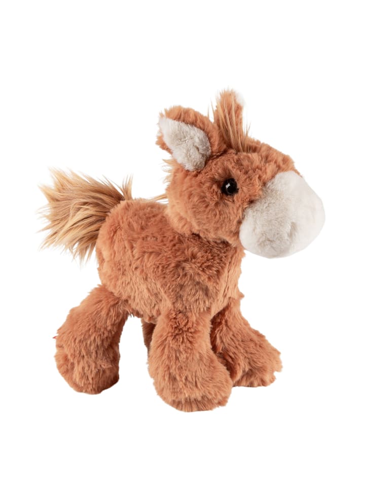 Kuscheltier Pferd Flauscherie Plüschtier in Braun
