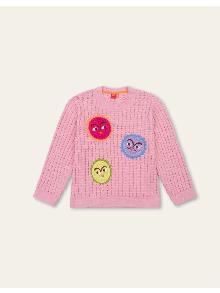 Kind Pullover in Rosa