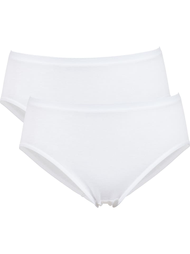 Hüftslip 2er-Pack in weiß