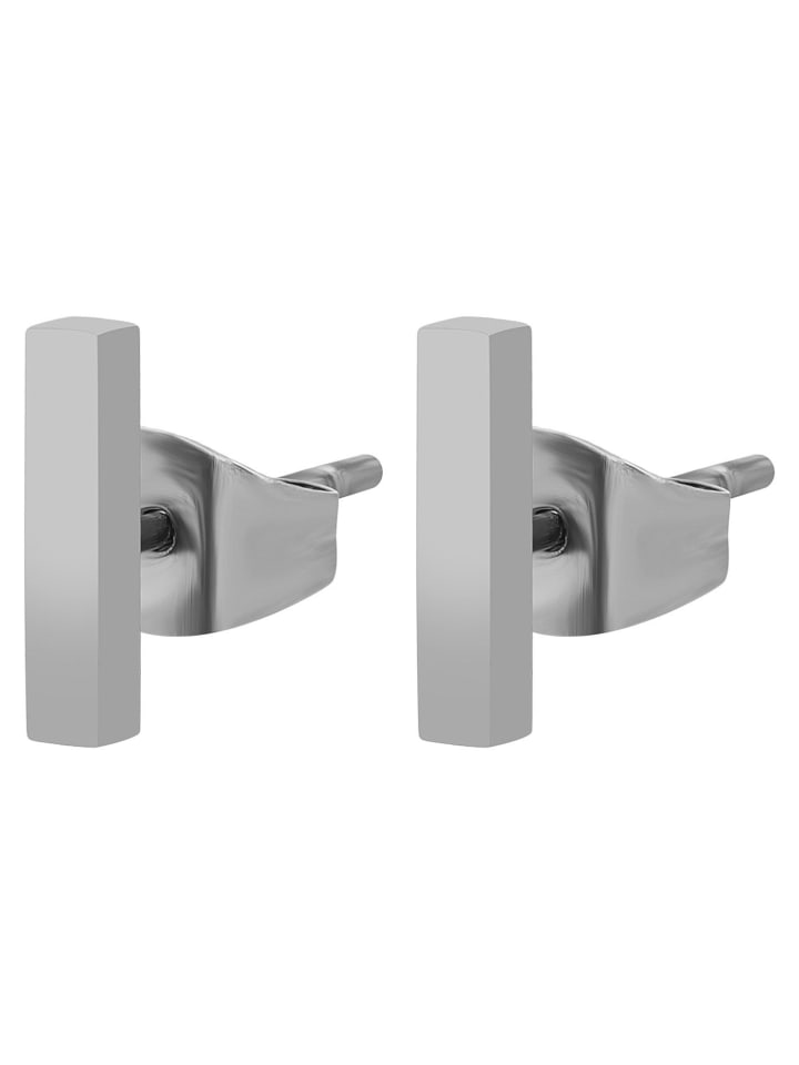 Damen Ohrringe – Ohrstecker aus Edelstahl in silber