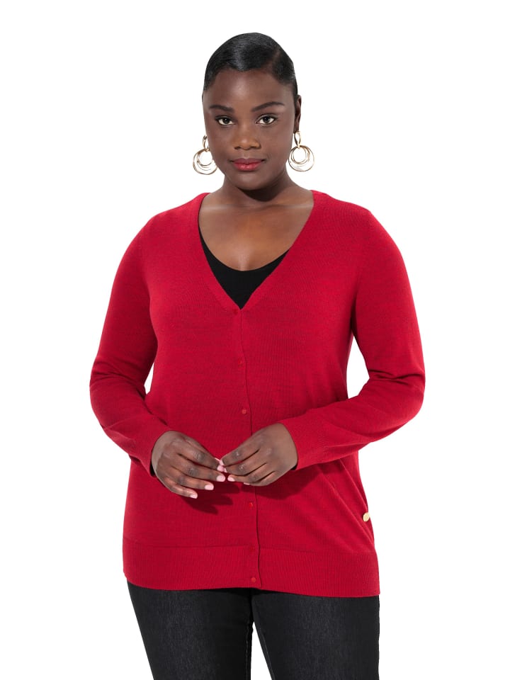 Strickjacke in salsa