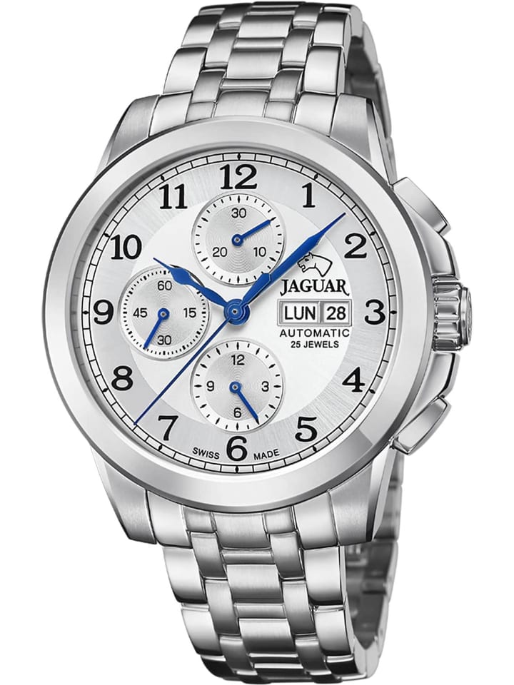 Uhr in Silber