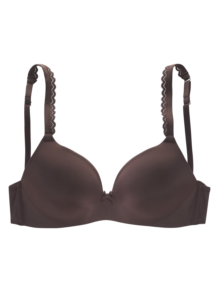 Bralette-BH in schokolade