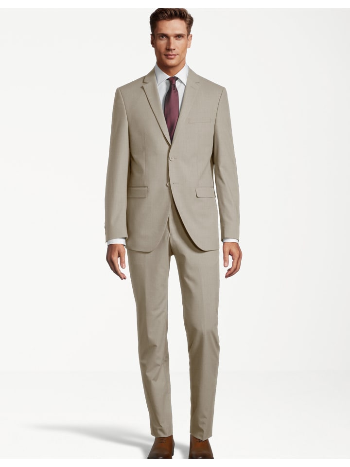 Anzug in beige