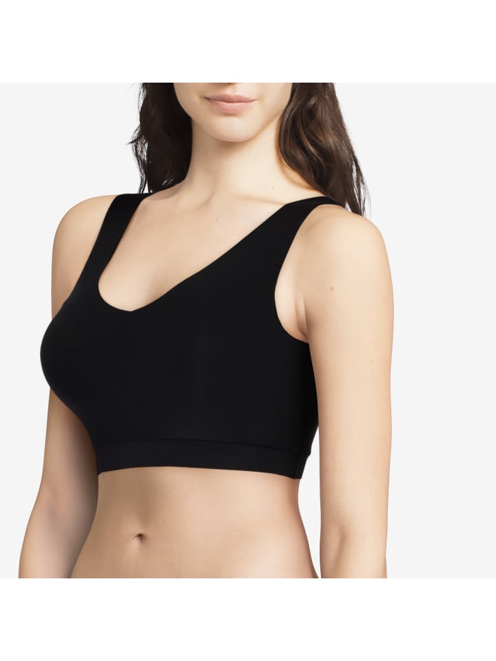 Bustier in schwarz