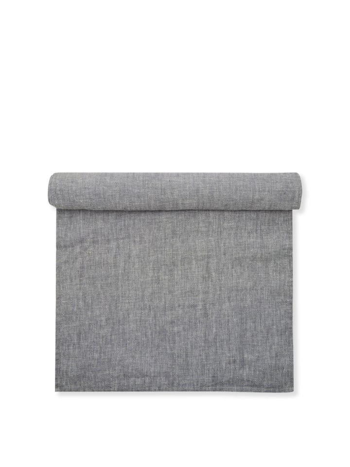 Tischläufer Leinen in warm grey
