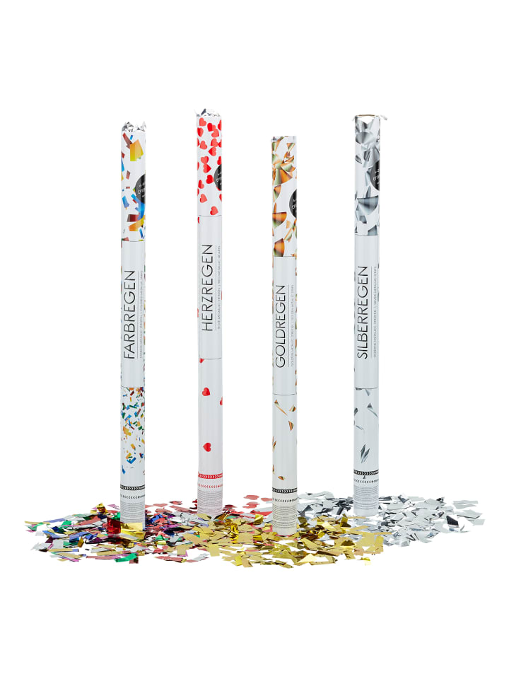 20x Partypopper in Bunt